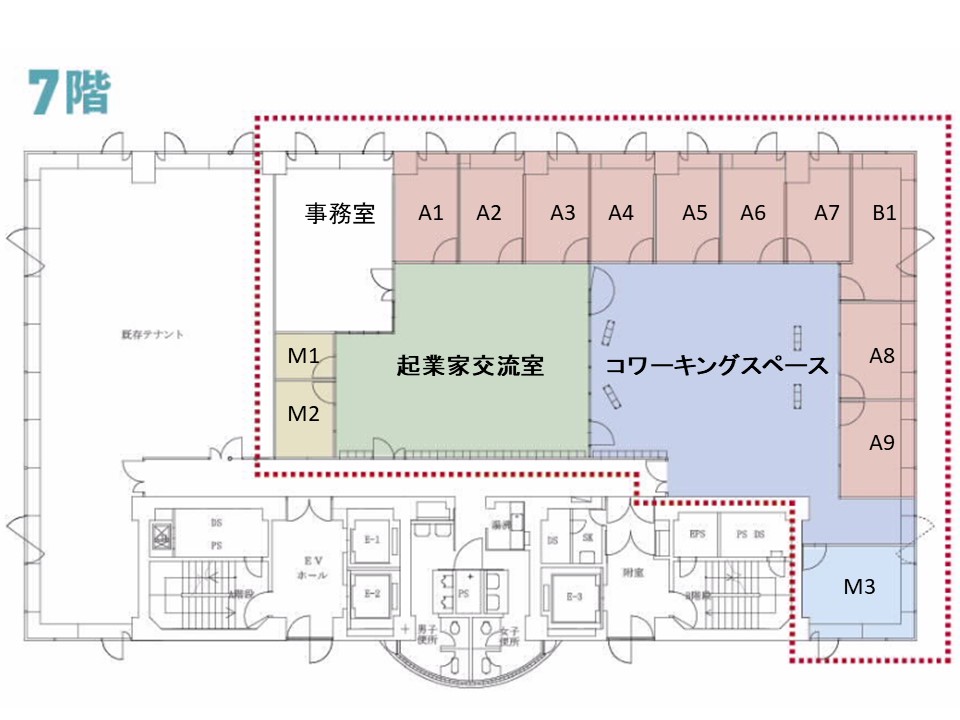 イラスト：7階間取り図